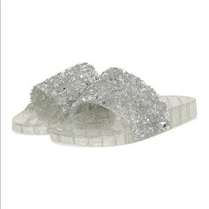 Clear Glitter Soft Jellies